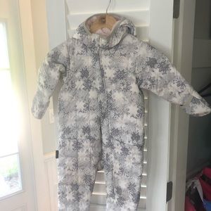 North face snowsuit